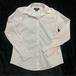 Liz Clairborne White Women’s Button Down